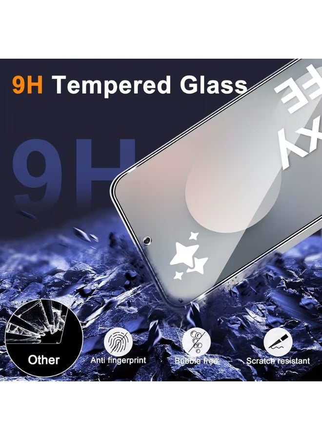TWEGGON 2Pc Pack Samsung S25 Fe Screen Protector, Tempered Glass Screen Guard for Samsung Galaxy S25 Fe Clear - Image 5